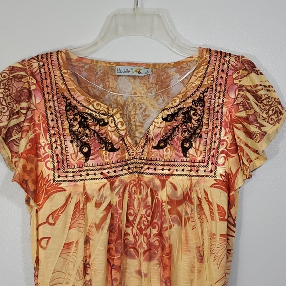 Unity World Wear Blouse Size Small - Picture 2 of 12